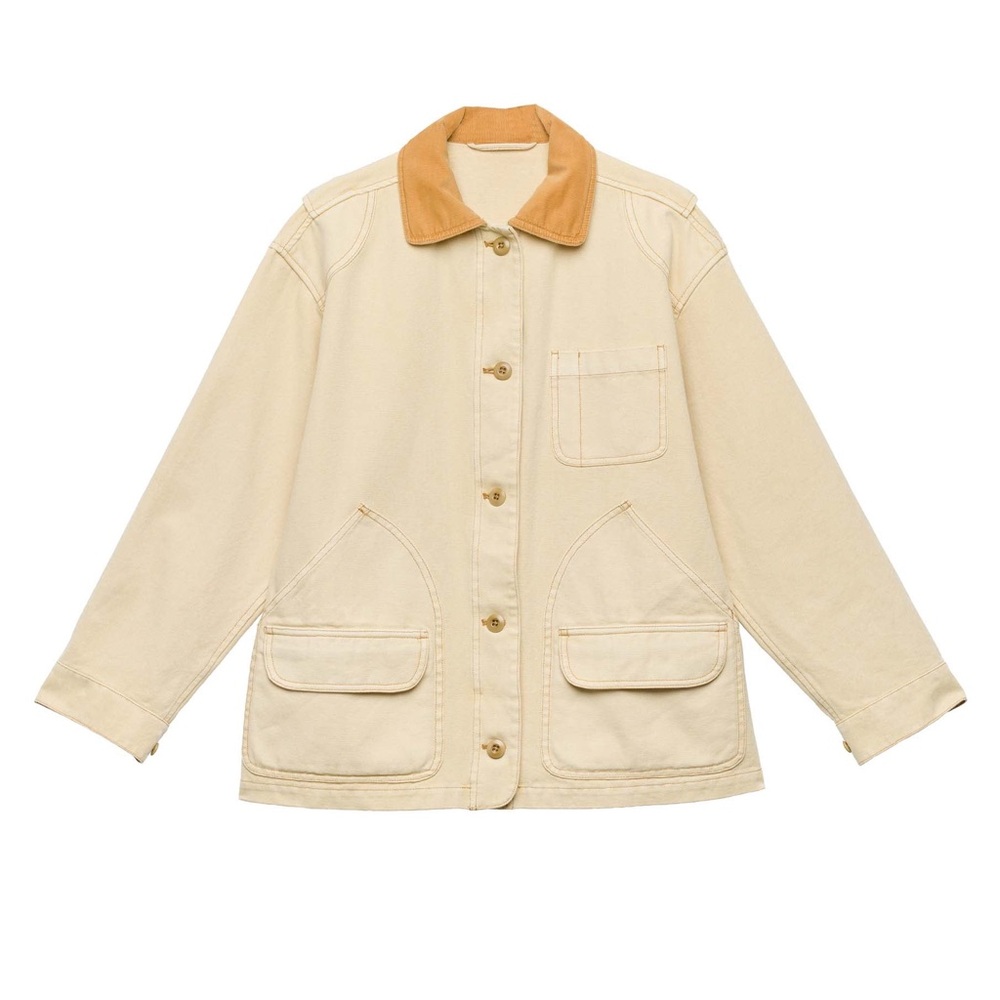 Doen Pascual Jacket in Straw. Size XS. NWT.
